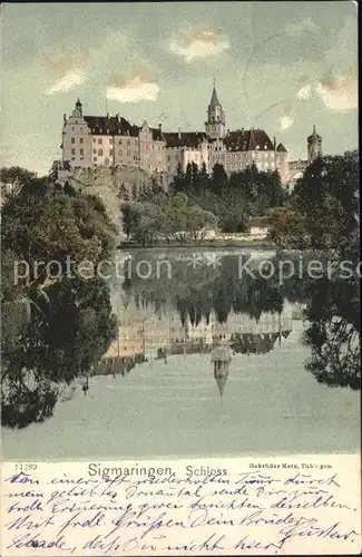 Sigmaringen Schloss Donau Kat. Sigmaringen