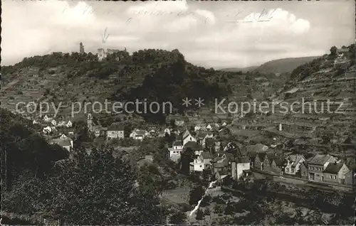 Grethen Bad Duerkheim Gesamtansicht mit Ruine Limburg / Bad Duerkheim /Bad Duerkheim LKR