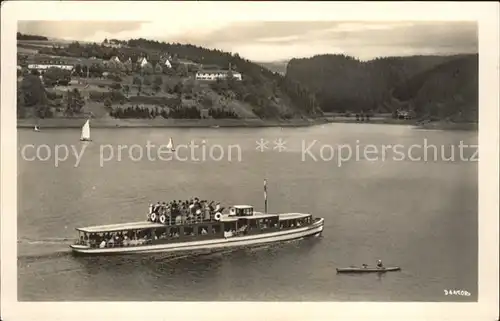 Saalburg Saale Ausflugsboot Kat. Saalburg Ebersdorf