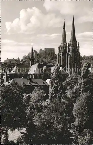 Marburg Lahn St. Elisabethkirche Universitaetsstadt Kat. Marburg