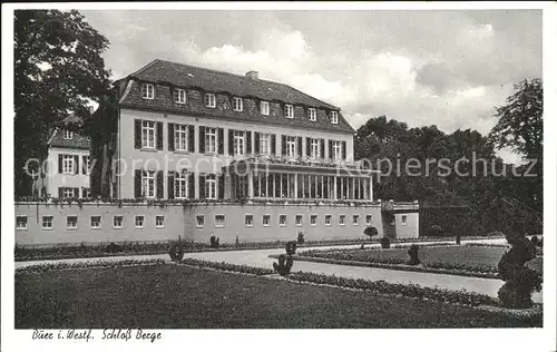 Buer Gelsenkirchen Schloss Berge Kat. Gelsenkirchen