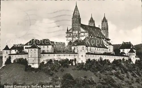 Schwaebisch Hall Schloss Comburg beim Solbad Kat. Schwaebisch Hall