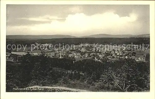 Hahnenklee Bockswiese Harz Panorama Kat. Goslar