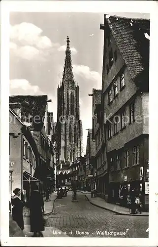 Ulm Donau Walfischgasse Muenster Kat. Ulm