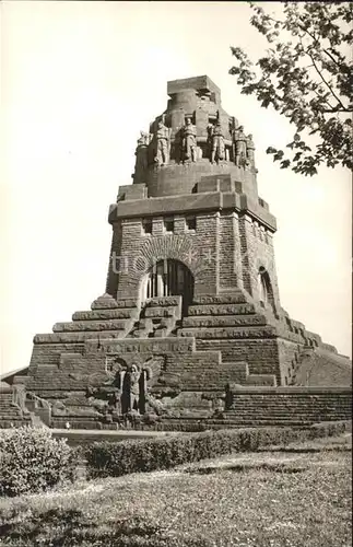 Leipzig Voelkerschlachtdenkmal Messestadt Kat. Leipzig