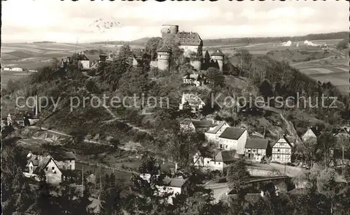 Trendelburg Ansicht mit Burg Kat. Trendelburg