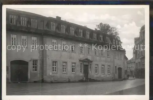 Weimar Thueringen Goethe Museum Kat. Weimar