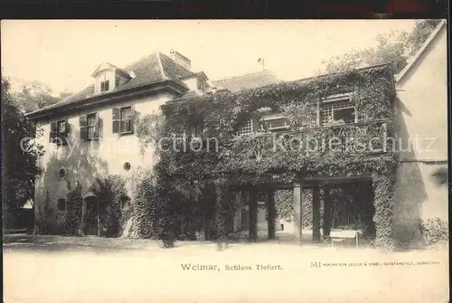 Weimar Thueringen Schloss Tiefurt Kat. Weimar