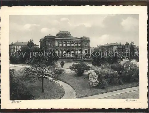 Weimar Thueringen Museum Kupfertiefdruck Kat. Weimar