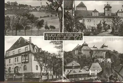 Augustusburg Teilansichten Hotel Schloss Kat. Augustusburg