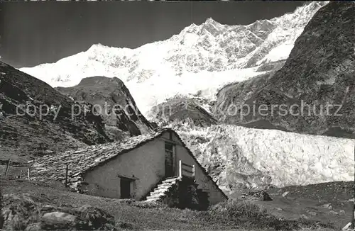 Saas Fee Gletscheralp Taeschhorn Dom Kat. Saas Fee