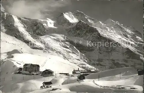 Kleine Scheidegg Wengen Jungfraubahn Jungfrau Silberhoerner Kat. Scheidegg Kleine