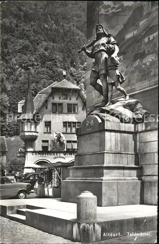 Altdorf UR Telldenkmal Kat. Altdorf UR