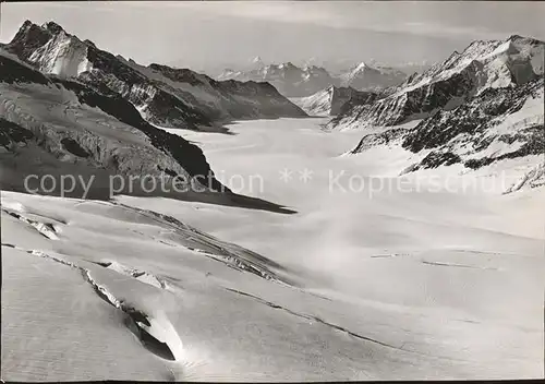 Jungfraujoch Aletschgletscher Kat. Jungfrau