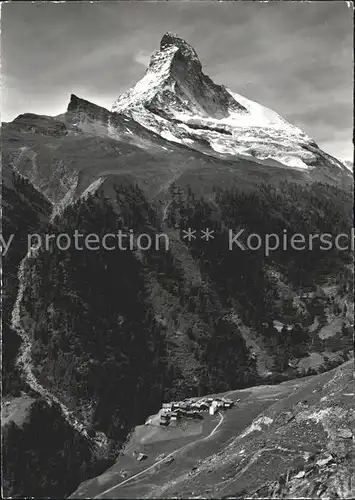 Zmutt Zermatt Matterhorn Kat. Zmutt