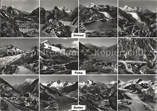 Furka Grimsel Susten  Kat. Furka