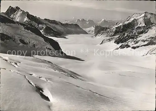 Jungfraujoch Aletschgletscher Kat. Jungfrau