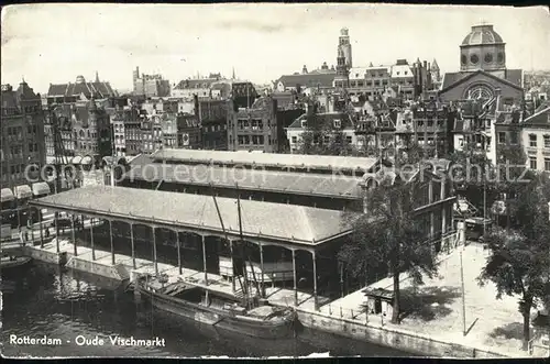 Rotterdam Oude Vischmarkt Kat. Rotterdam