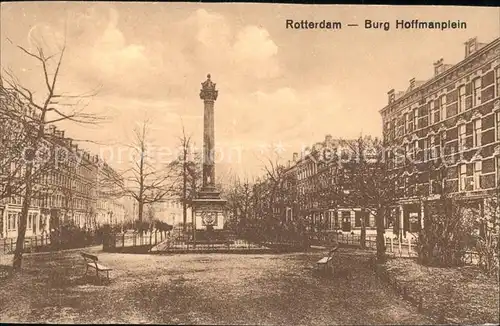 Rotterdam Burg Hoffmanplein Kat. Rotterdam