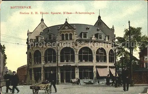 Rotterdam Station Electr. Spoorw R dam Schwveningen Kat. Rotterdam