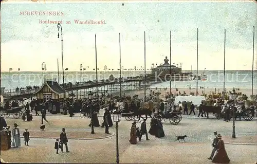 Scheveningen Boulevard Wandelhoofd Kat. Scheveningen