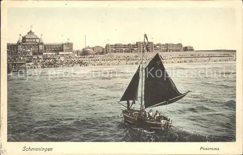 Scheveningen Segelboot Strand Kat. Scheveningen