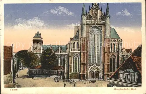 Leiden Hooglandsche Kerk Kat. Leiden