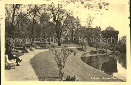 Leiden Hortus Plantsoen Kat. Leiden