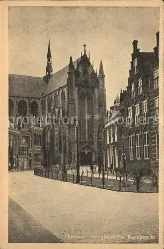 Leiden Hooglandsche Kerkgracht Kat. Leiden