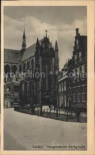 Leiden Hooglandsche Kerkgracht Kat. Leiden