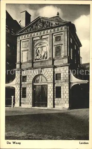 Leiden Waag Kat. Leiden