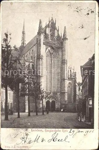 Leiden Hooglandsche Kerk Kat. Leiden