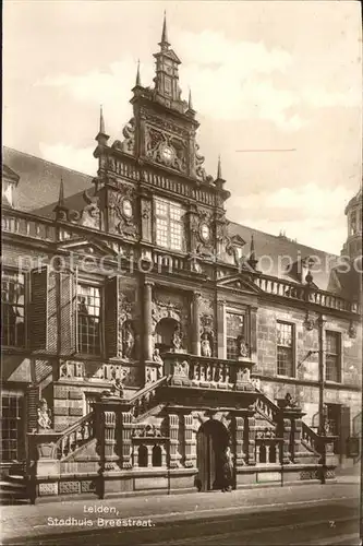 Leiden Stadhuis Breestraat Kat. Leiden