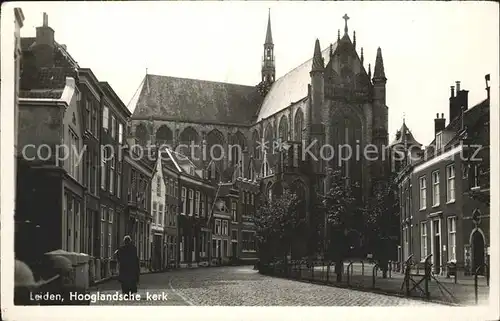 Leiden Hooglandsche Kerk Kat. Leiden