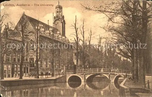 Leiden Academie University Kat. Leiden