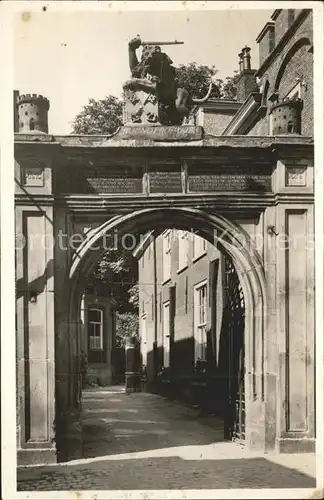 Leiden Stedeschoontocht Burchtpoort Kat. Leiden