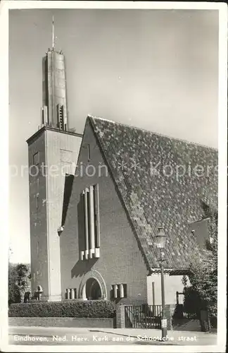 Eindhoven Netherlands Kerk Schootsche straat Kat. Eindhoven