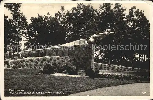 Eindhoven Netherlands Radio Monument Gem Wandelpark Kat. Eindhoven