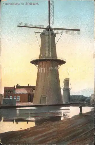 Schiedam Korenmolens Kat. Schiedam