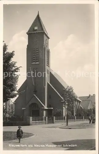 Schiedam Kerk Maasstraat Kat. Schiedam