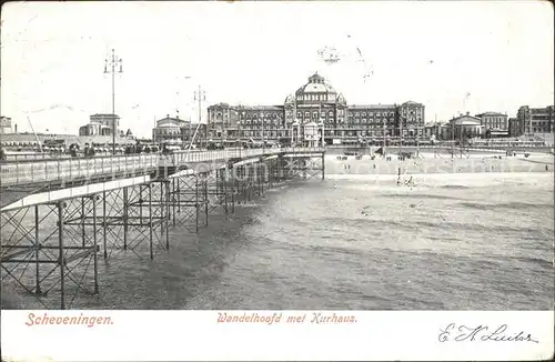 Scheveningen Wandelhoofd Kurheim Kat. Scheveningen