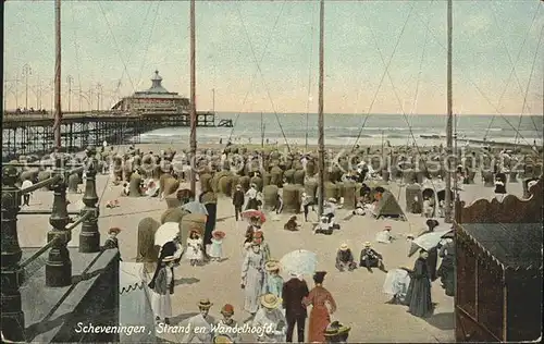 Scheveningen Strand Wandelhoofd Kat. Scheveningen