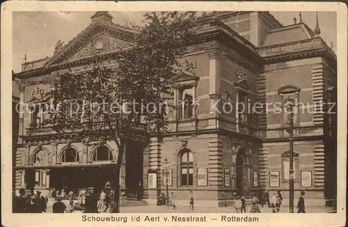 Rotterdam Schouwburg Aert Nesstraat Kat. Rotterdam