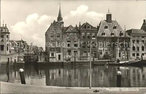 Maassluis Stadhuiskade Kat. Maassluis