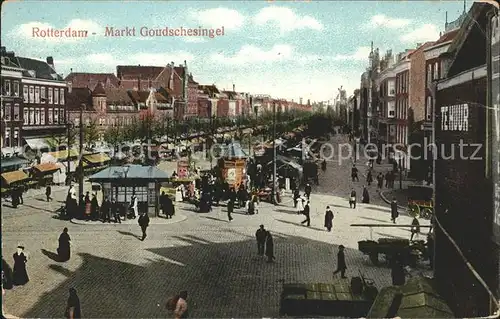 Rotterdam Markt Goudschesingel Kat. Rotterdam