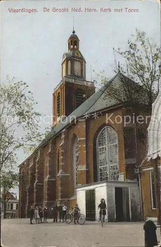 Vlaardingen Groote Ned Herv Kerk met Toren Kat. Vlaardingen