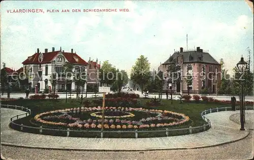 Vlaardingen Plein aan den Schiedamsche Weg Kat. Vlaardingen