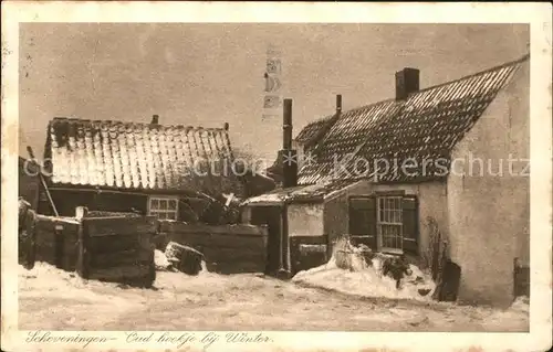 Scheveningen Oud hoekje bij Winter Kat. Scheveningen