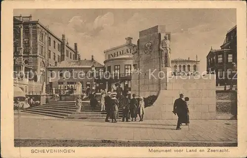 Scheveningen Monument voor Land en Zeemacht Kat. Scheveningen