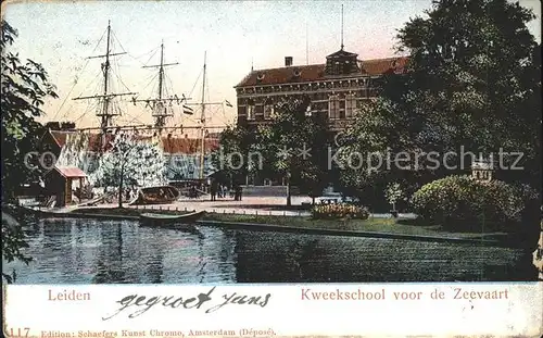 Leiden Kweekschool voor de Zeevaart Kat. Leiden